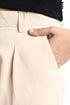 The Beige Straight Fit Pants